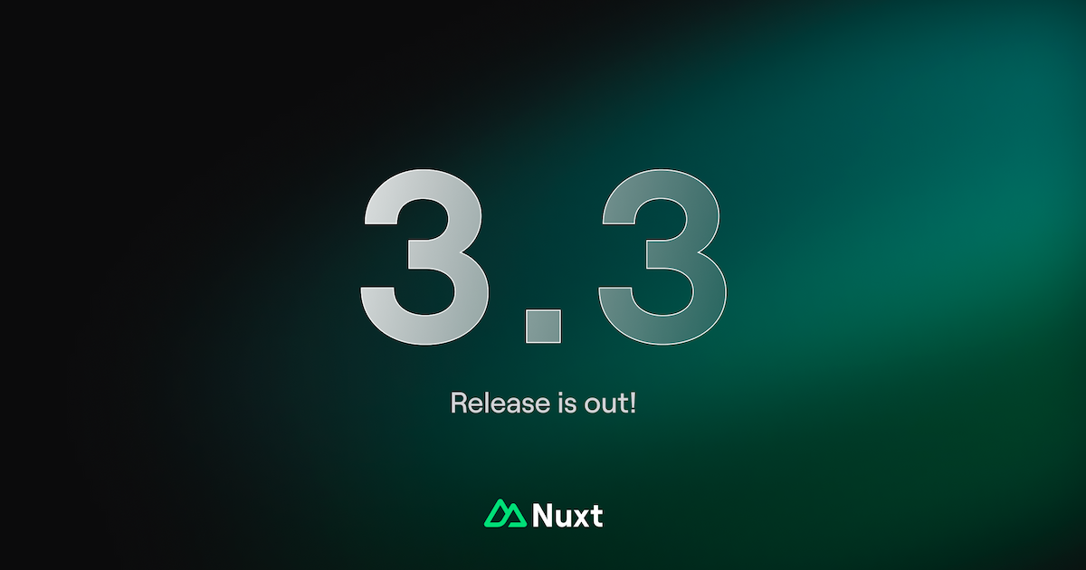 Nuxt 3.3